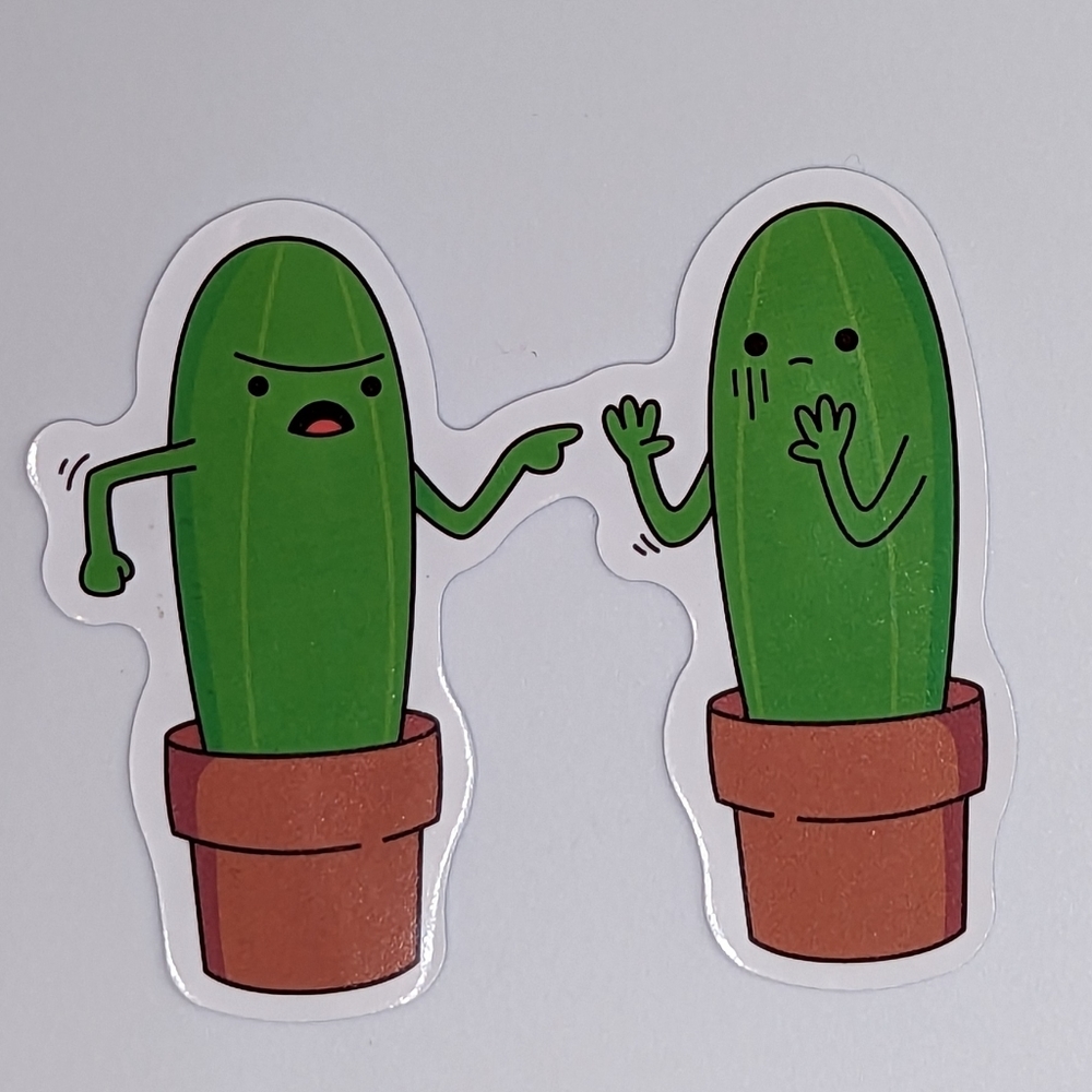 Cactus sticker